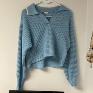 Light blues sweater